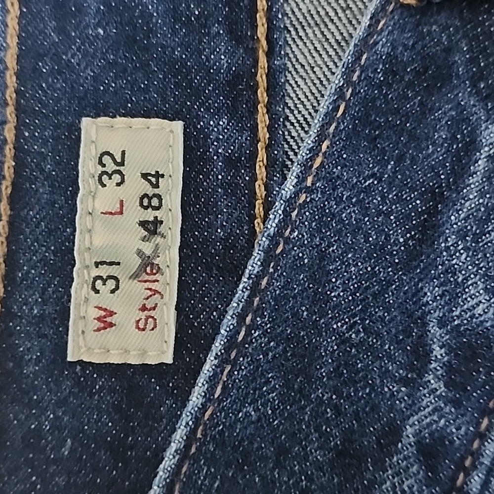 J.  CREW  MENS STRAIGHT JEANS/ 31X32 - Picture 5 of 12